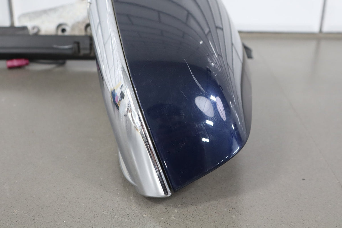 2012-20 OEM Tesla Model S Left Driver Door Side Mirror Blue Metallic PMMB