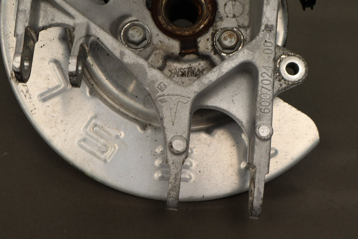 2012-20 Tesla Model S Right Rear Spindle Knuckle Hub ABS