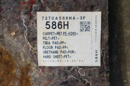 2012-2014 Mitsubishi i-MiEV Carpet OEM