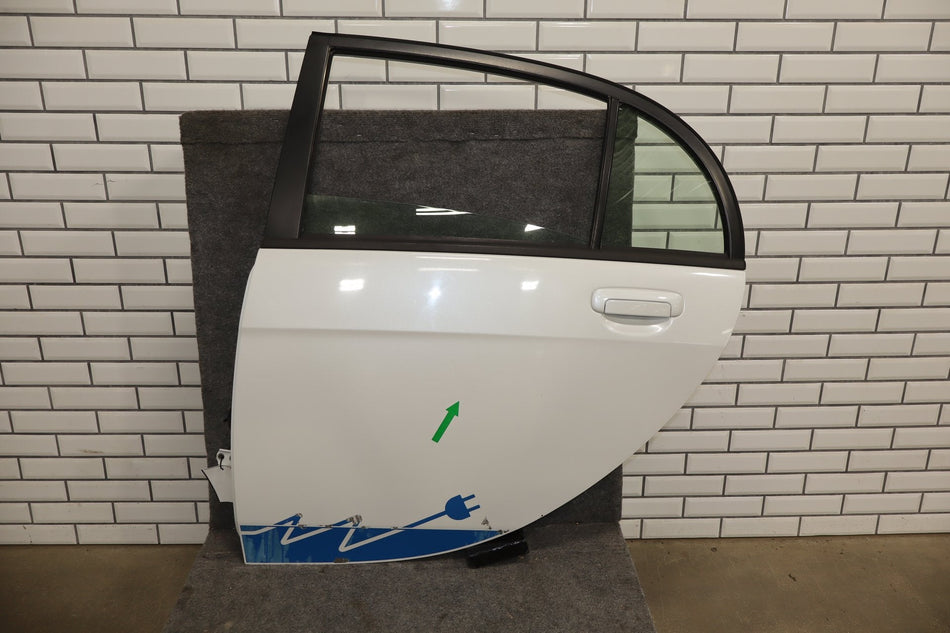 2012-2014 Mitsubishi i-MiEV Left Rear Door Diamond White Pearl ( W13 )