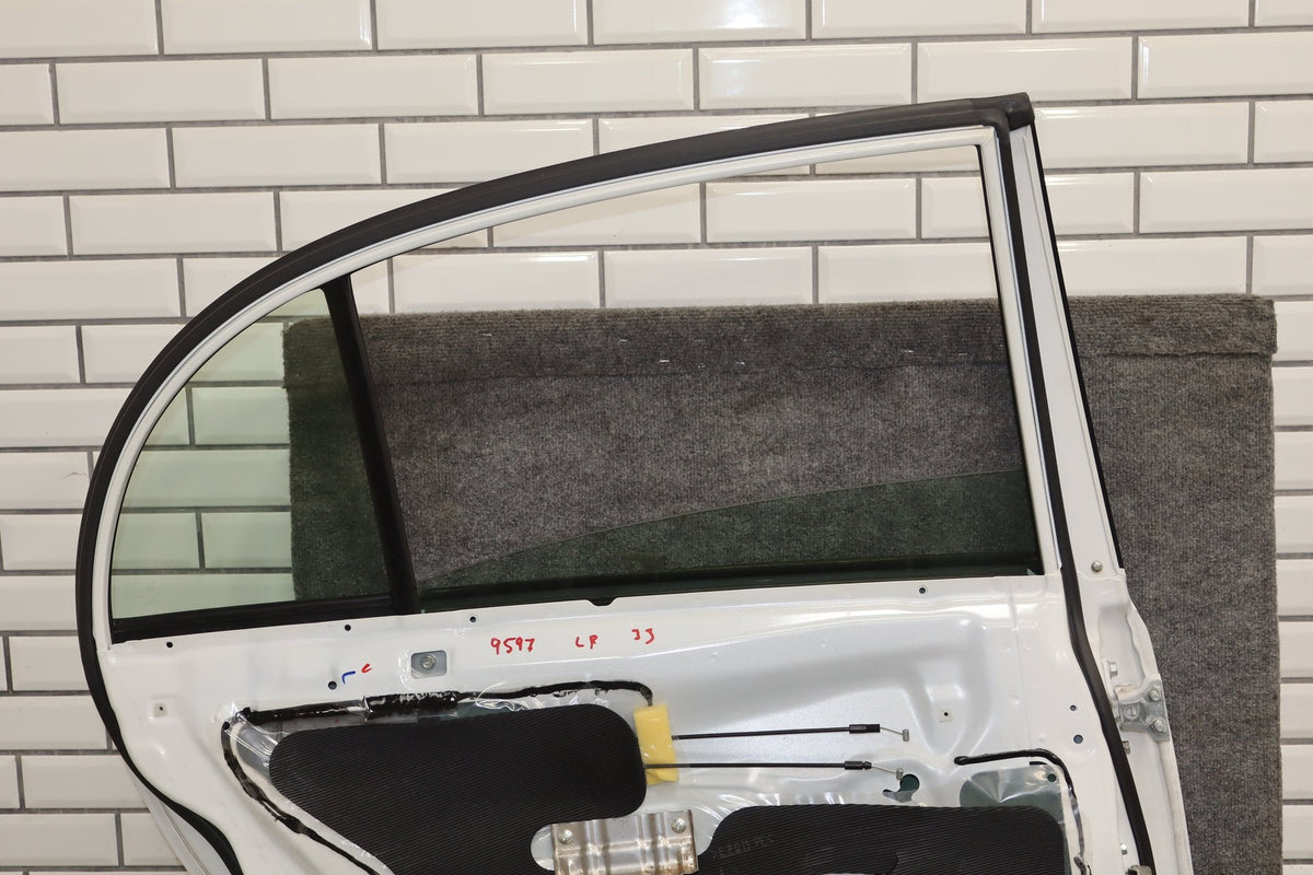 2012-2014 Mitsubishi i-MiEV Left Rear Door Diamond White Pearl ( W13 )
