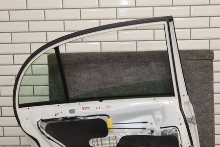 2012-2014 Mitsubishi i-MiEV Left Rear Door Diamond White Pearl ( W13 )