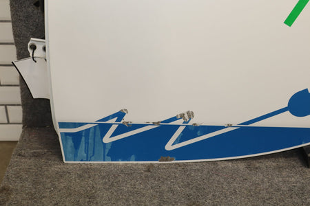 2012-2014 Mitsubishi i-MiEV Left Rear Door Diamond White Pearl ( W13 )