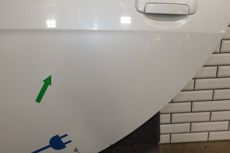 2012-2014 Mitsubishi i-MiEV Left Rear Door Diamond White Pearl ( W13 )