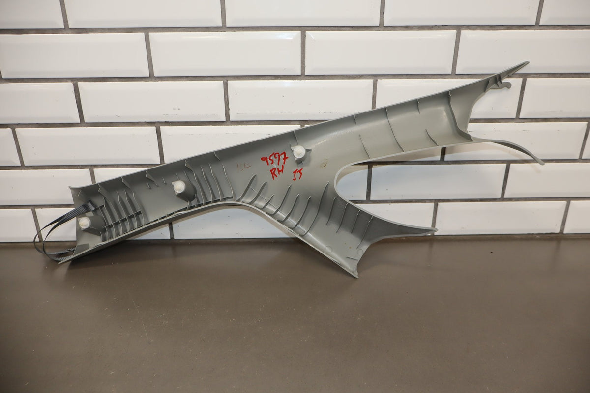 2012-2014 Mitsubishi i-MiEV Pair A Pillar Trim Grey 83P