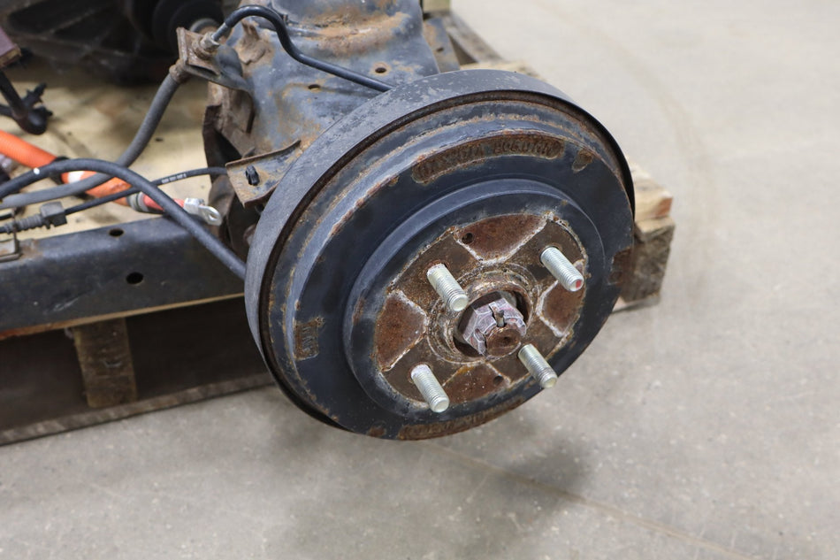 2012-2014 Mitsubishi i-MiEV Rear Drive Unit Electric Motor &amp; Suspension Dropout
