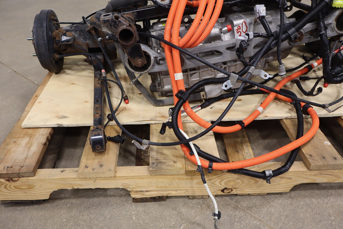 2012-2014 Mitsubishi i-MiEV Rear Drive Unit Electric Motor &amp; Suspension Dropout