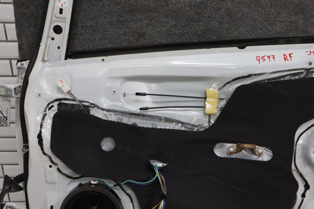2012-2014 Mitsubishi i-MiEV Right Front Door Diamond White Pearl W13