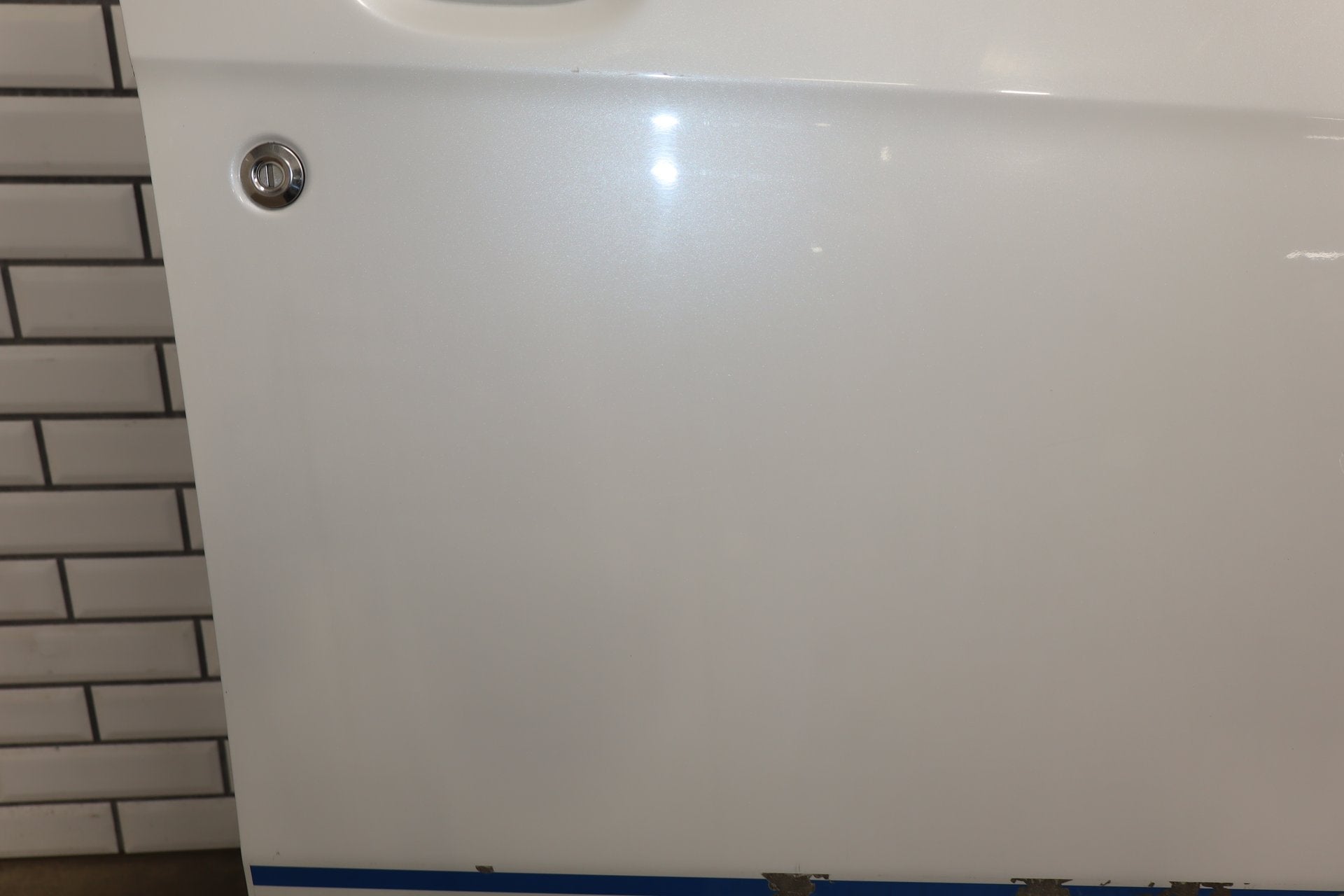 2012-2014 Mitsubishi i-MiEV Right Front Door Diamond White Pearl W13