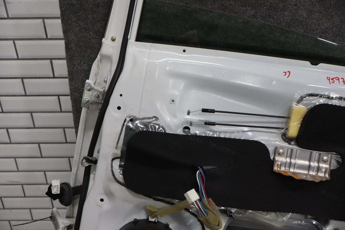 2012-2014 Mitsubishi i-MiEV Right Rear Door Diamond White Pearl ( W13 )
