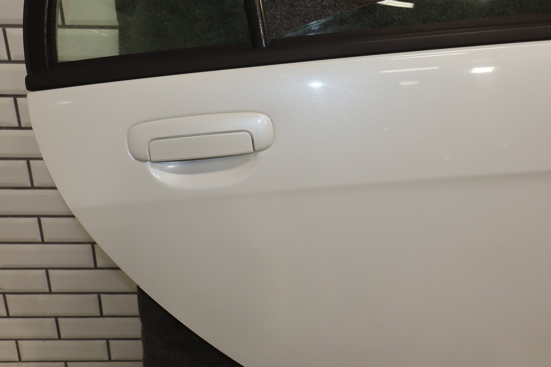 2012-2014 Mitsubishi i-MiEV Right Rear Door Diamond White Pearl ( W13 )