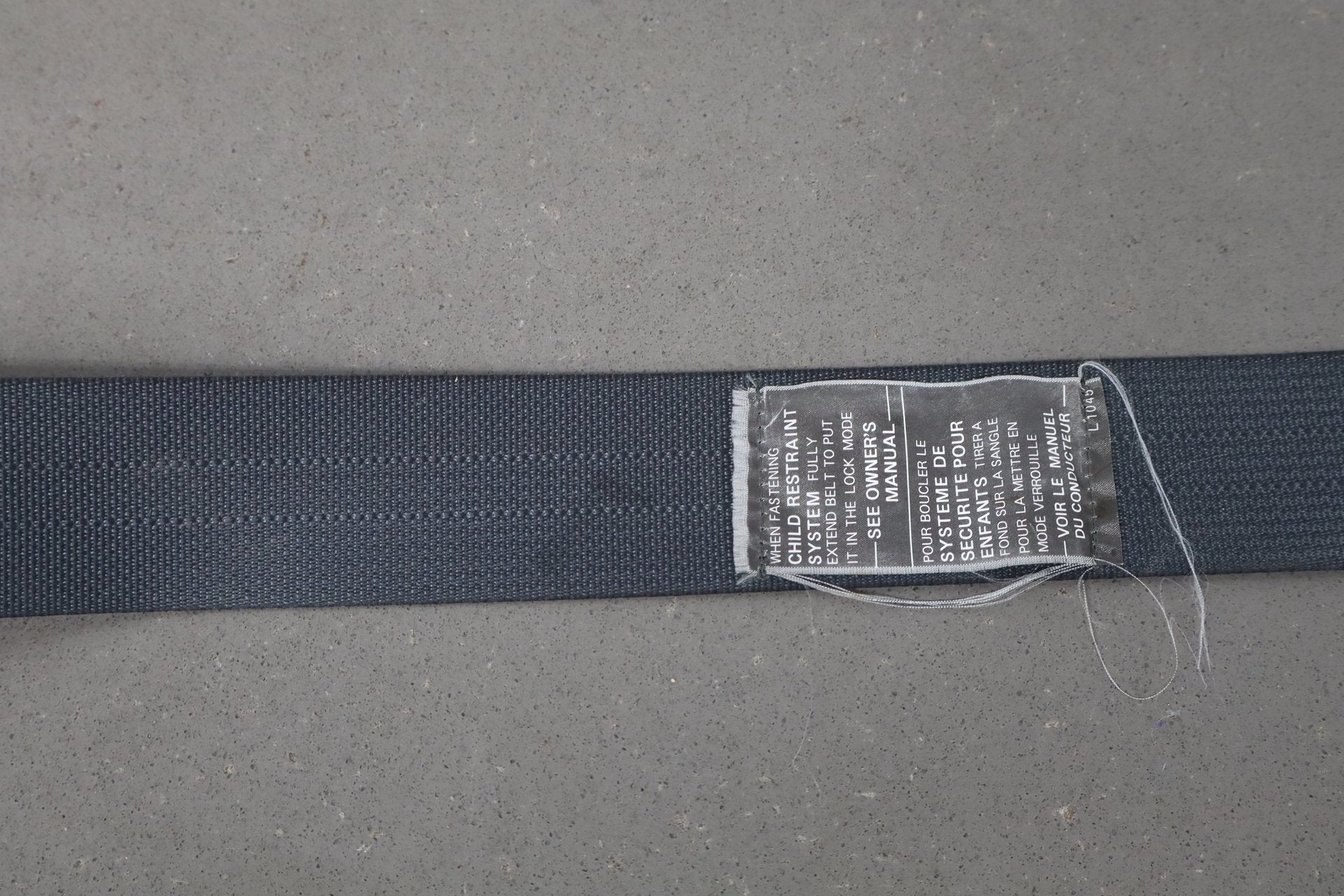 2012-2014 Mitsubishi i-MiEV- Right Rear Seat belt
