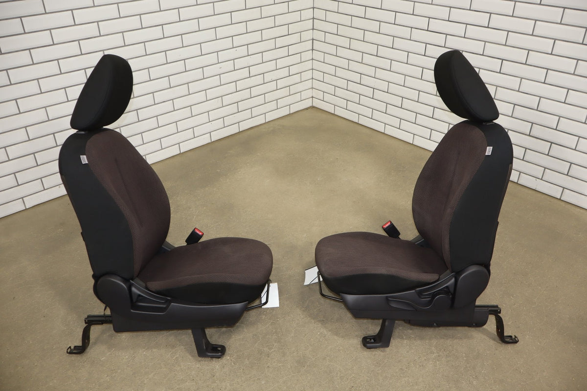 2012-2014 Mitsubishi i-MiEV SE Cloth Seats Set Brown 83P