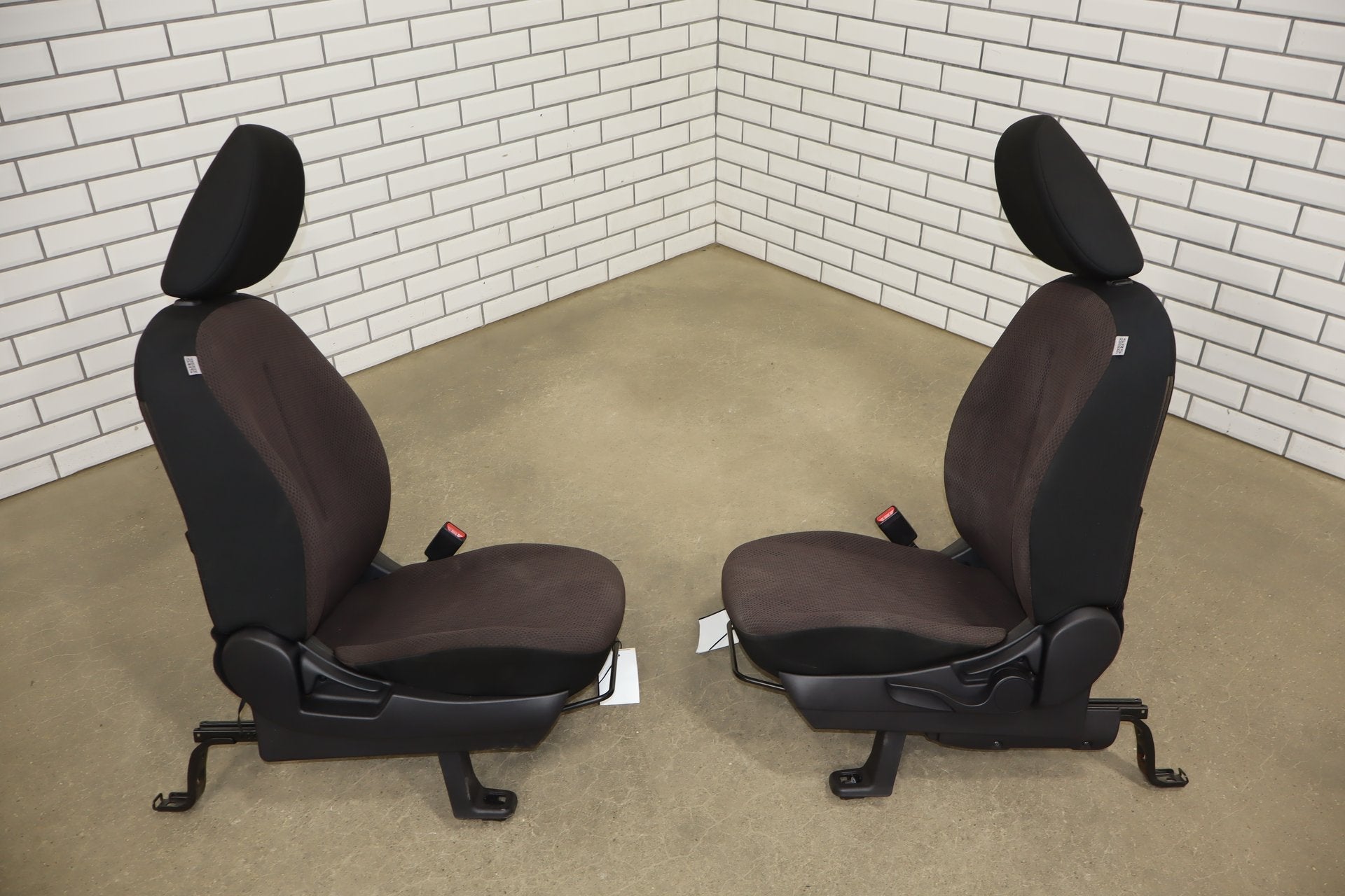 2012-2014 Mitsubishi i-MiEV SE Cloth Seats Set Brown 83P