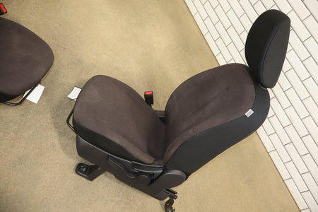2012-2014 Mitsubishi i-MiEV SE Cloth Seats Set Brown 83P