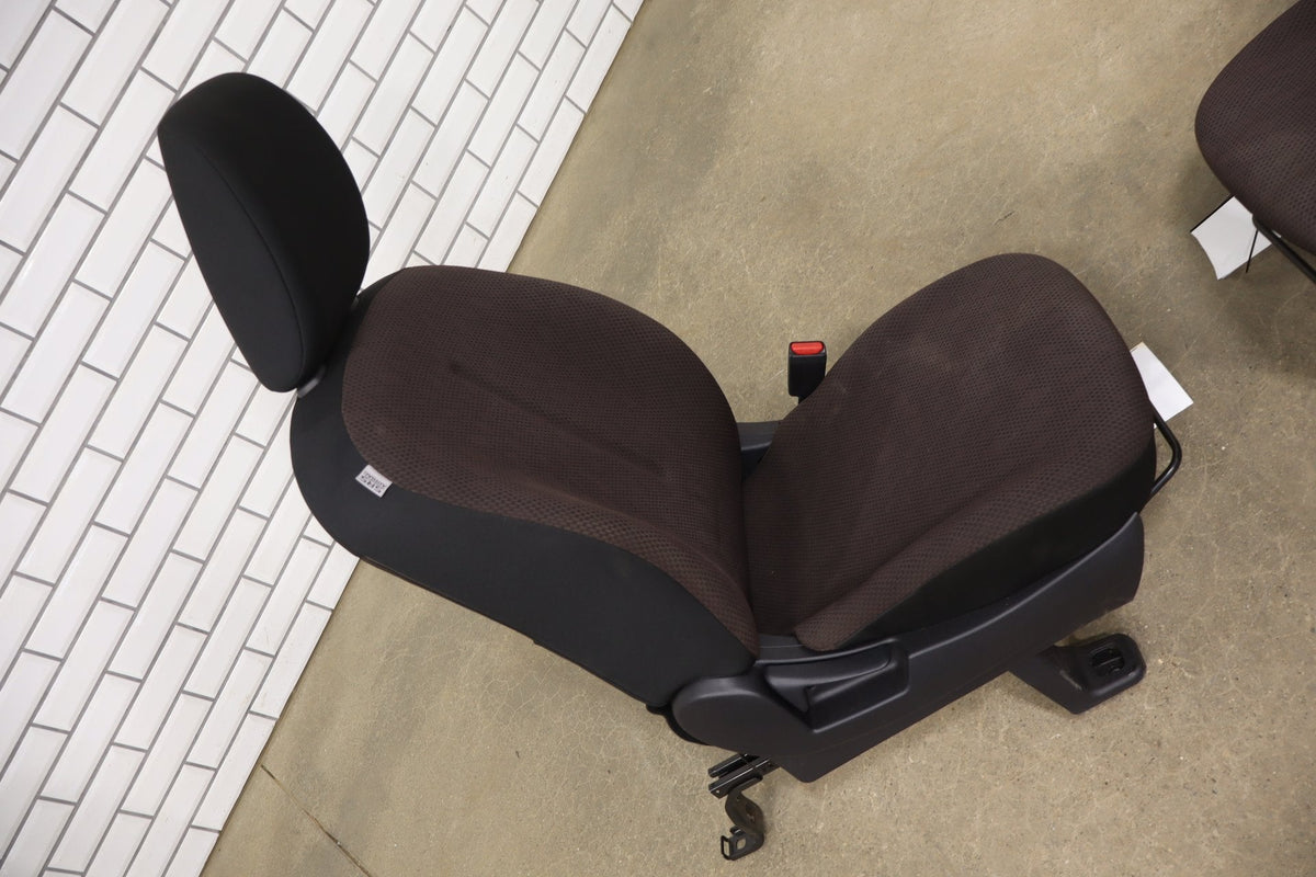 2012-2014 Mitsubishi i-MiEV SE Cloth Seats Set Brown 83P