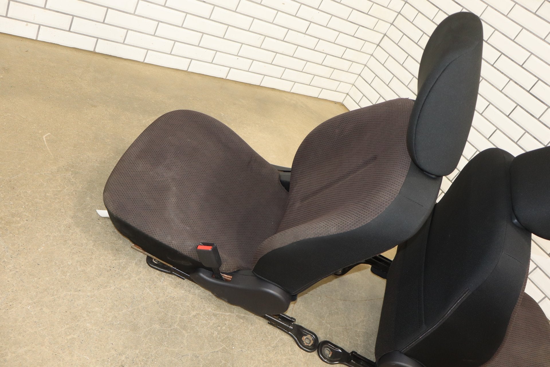 2012-2014 Mitsubishi i-MiEV SE Cloth Seats Set Brown 83P