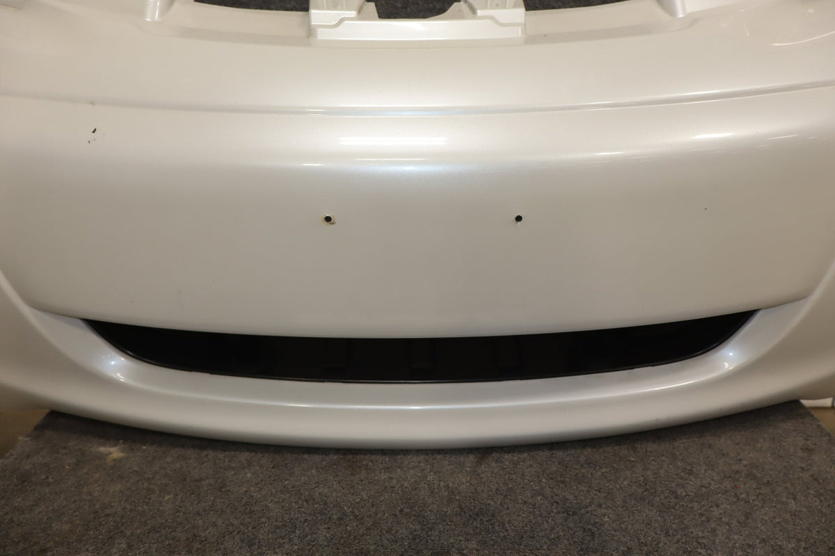 2012-2014 Mitsubishi i-MiEV SE Front Bumper Diamond White Pearl W13