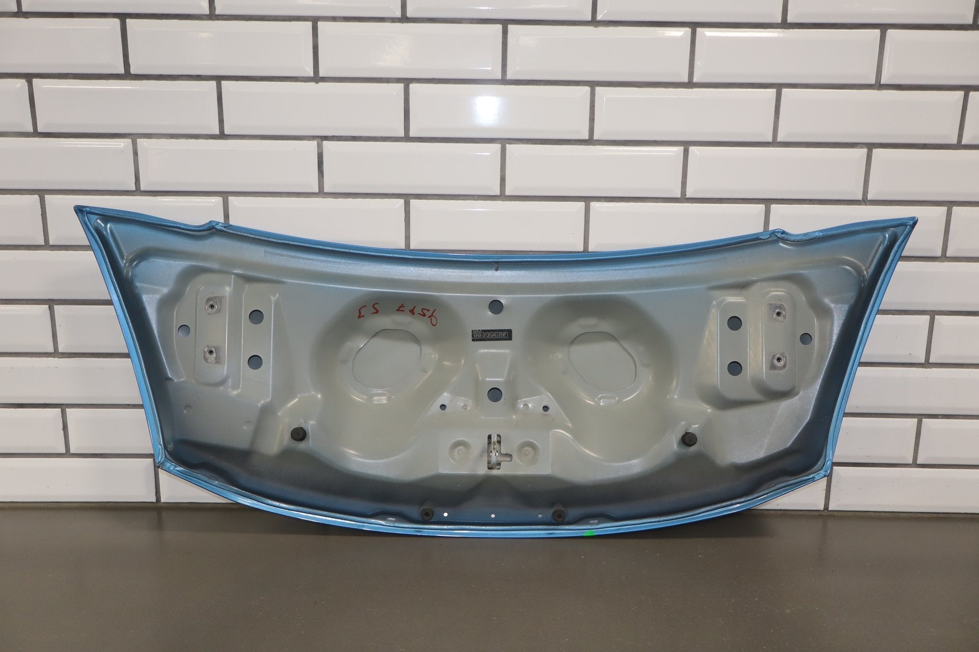 2012-2014 Mitsubishi i-MiEV SE Hood Diamond White Pearl W13