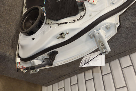 2012-2014 Mitsubishi i-MiEV SE Left Front Door Diamond White Pearl W13