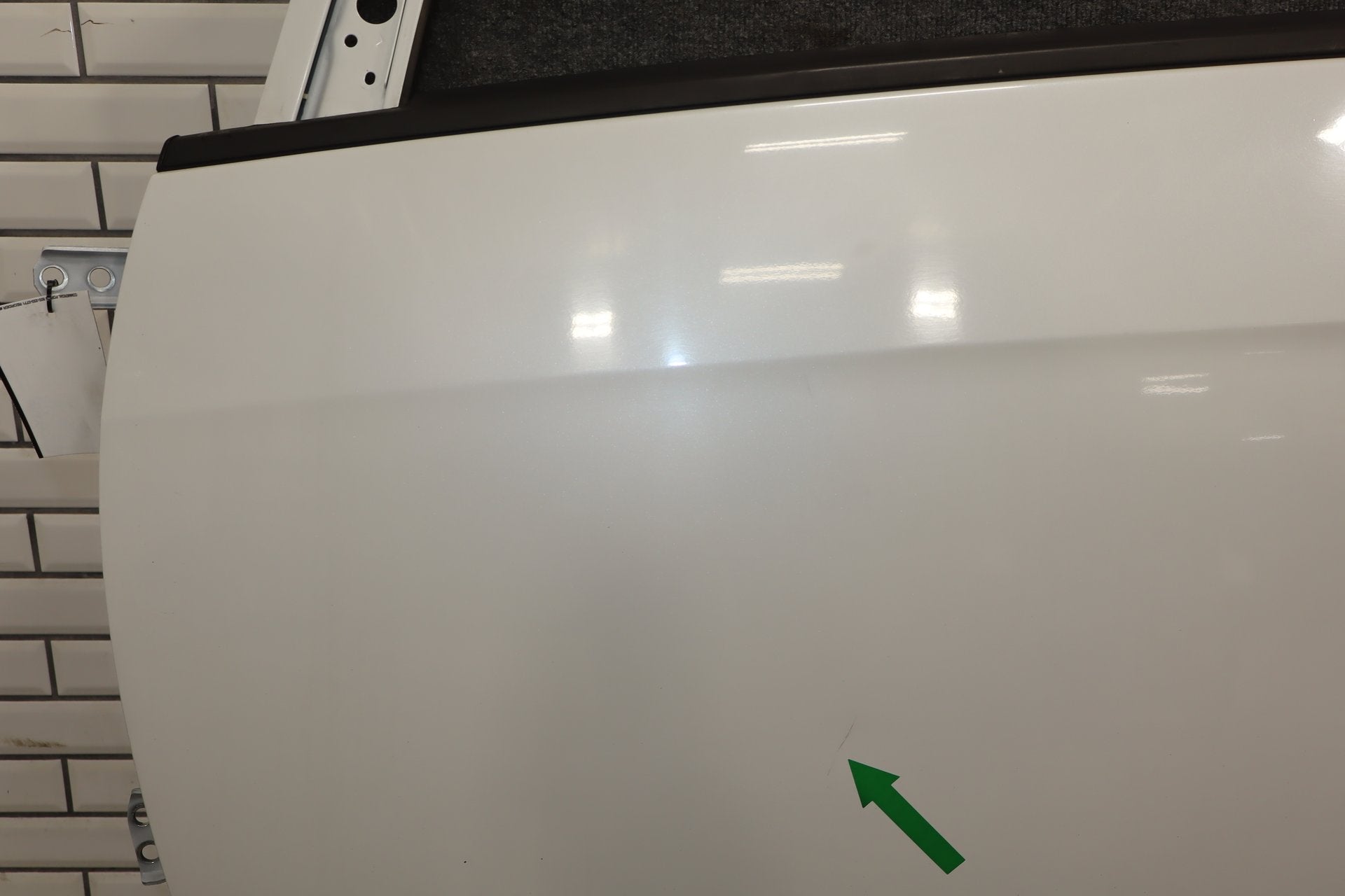 2012-2014 Mitsubishi i-MiEV SE Left Front Door Diamond White Pearl W13