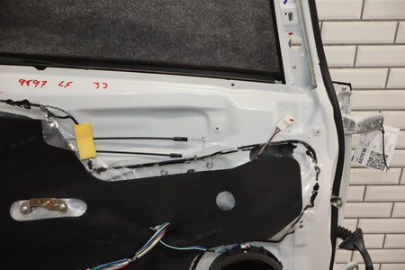 2012-2014 Mitsubishi i-MiEV SE Left Front Door Diamond White Pearl W13