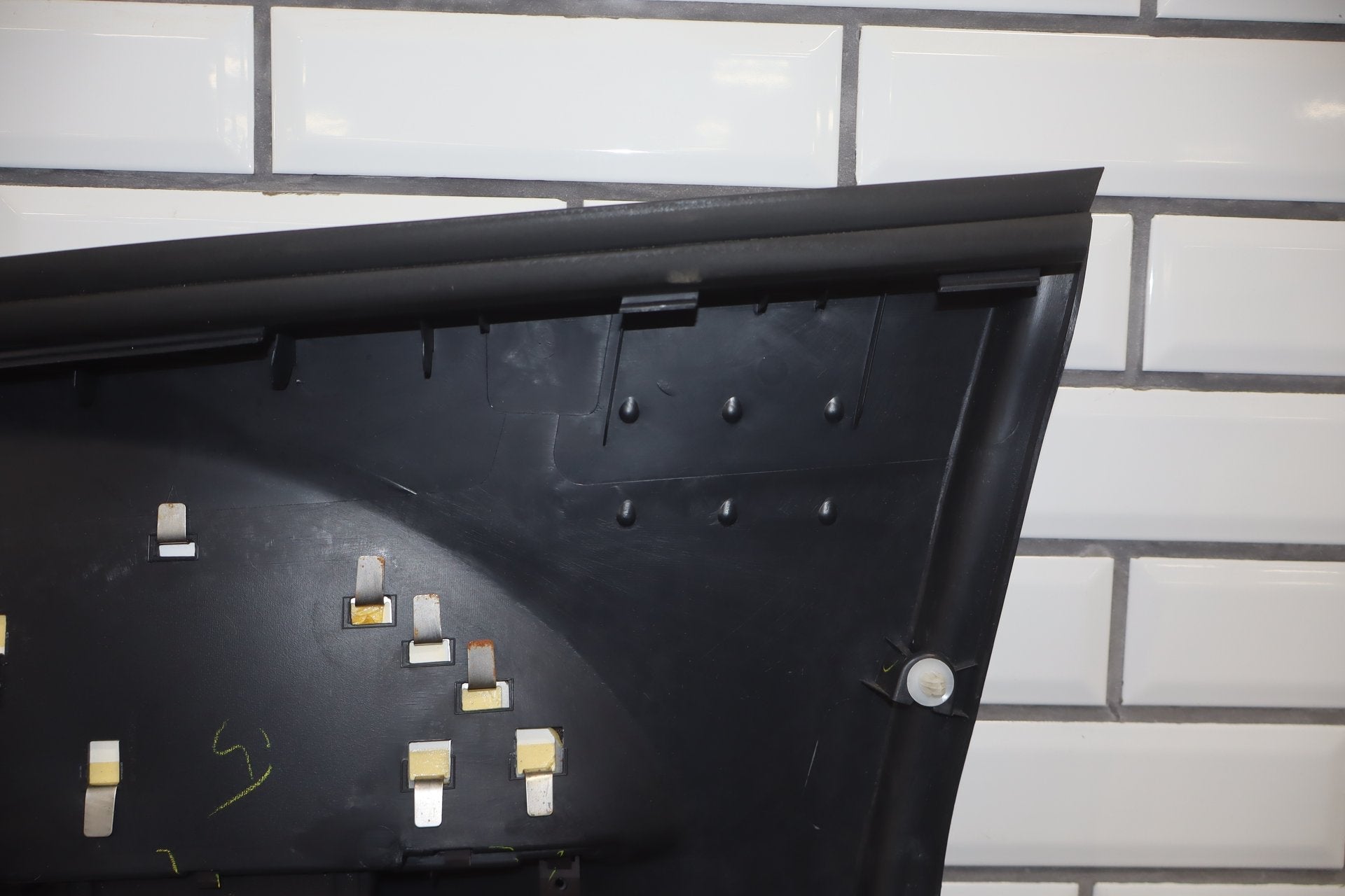2012-2014 Mitsubishi i-MiEV SE Left Front Interior Trim Panel Brown 83P