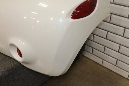 2012-2014 Mitsubishi i-MiEV SE Rear Bumper Diamond White Pearl W13
