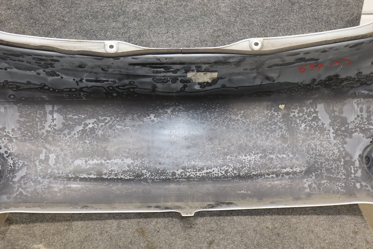 2012-2014 Mitsubishi i-MiEV SE Rear Bumper Diamond White Pearl W13