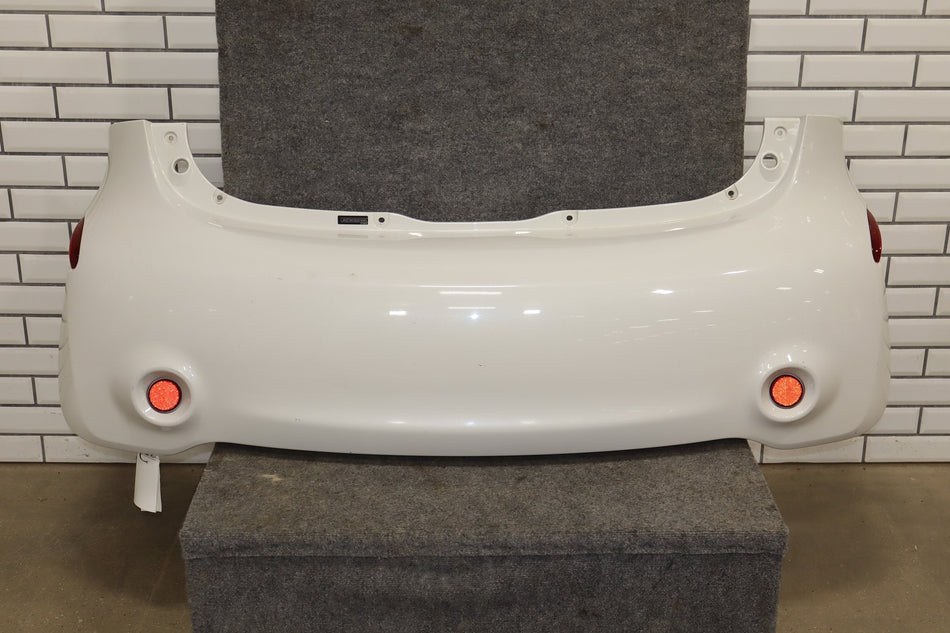 2012-2014 Mitsubishi i-MiEV SE Rear Bumper Diamond White Pearl W13