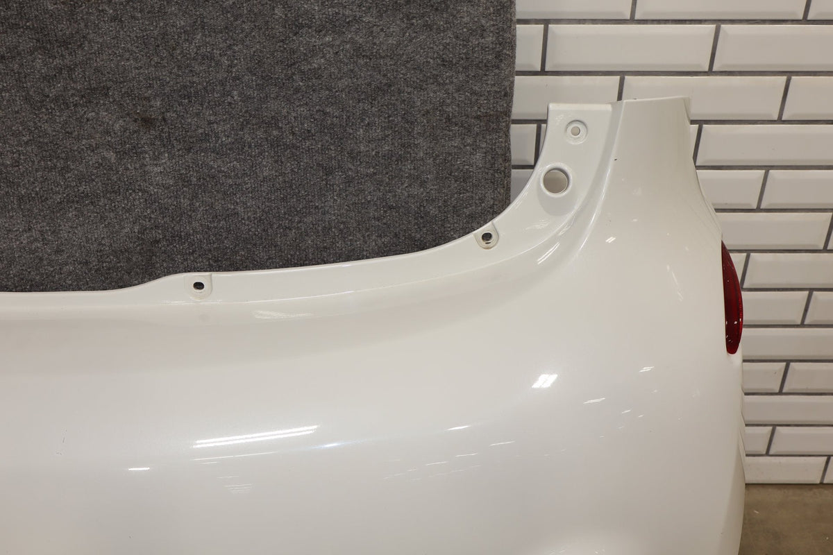 2012-2014 Mitsubishi i-MiEV SE Rear Bumper Diamond White Pearl W13