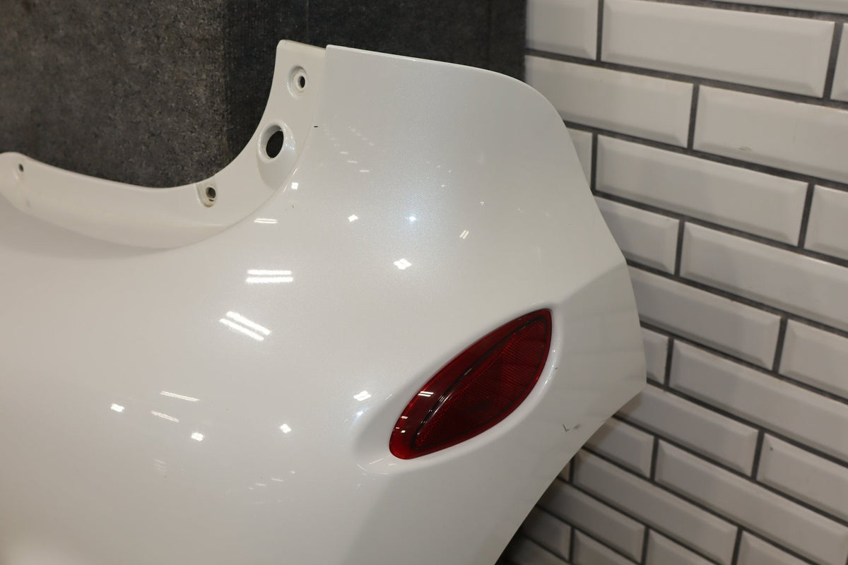 2012-2014 Mitsubishi i-MiEV SE Rear Bumper Diamond White Pearl W13