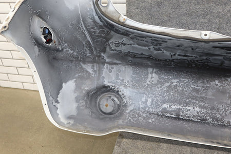2012-2014 Mitsubishi i-MiEV SE Rear Bumper Diamond White Pearl W13