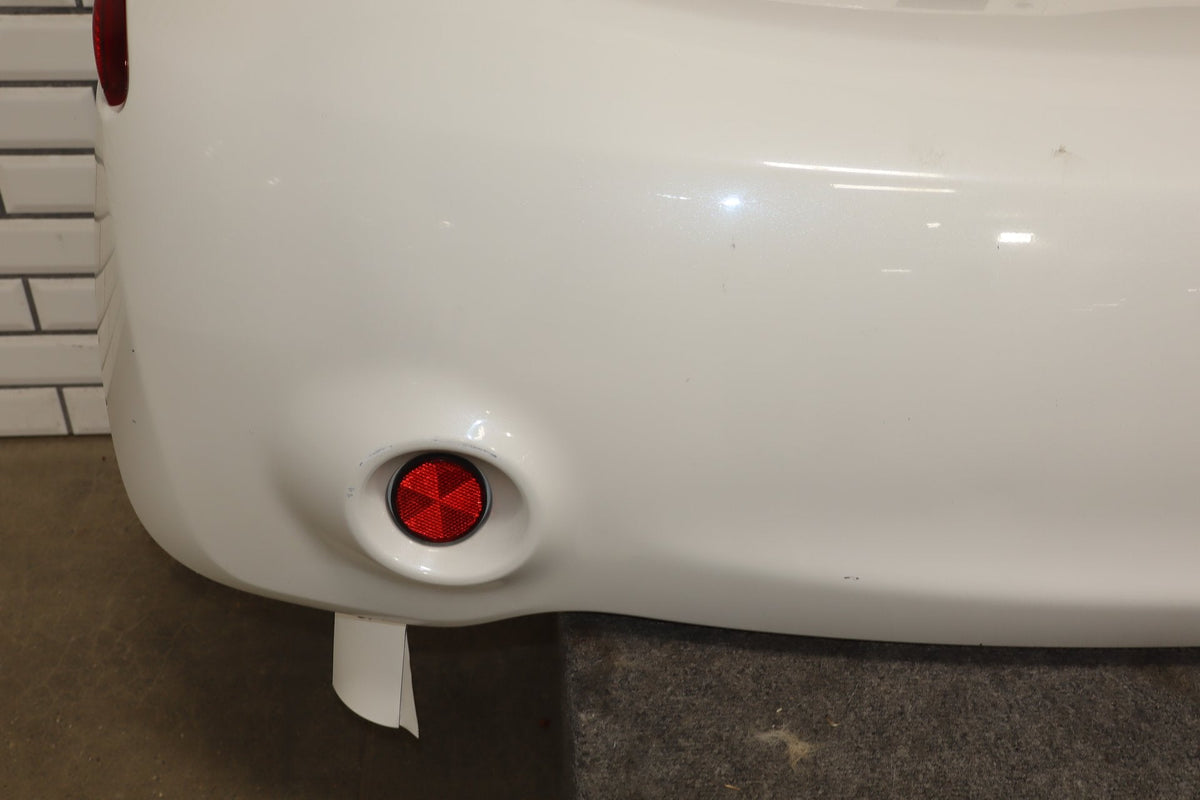 2012-2014 Mitsubishi i-MiEV SE Rear Bumper Diamond White Pearl W13