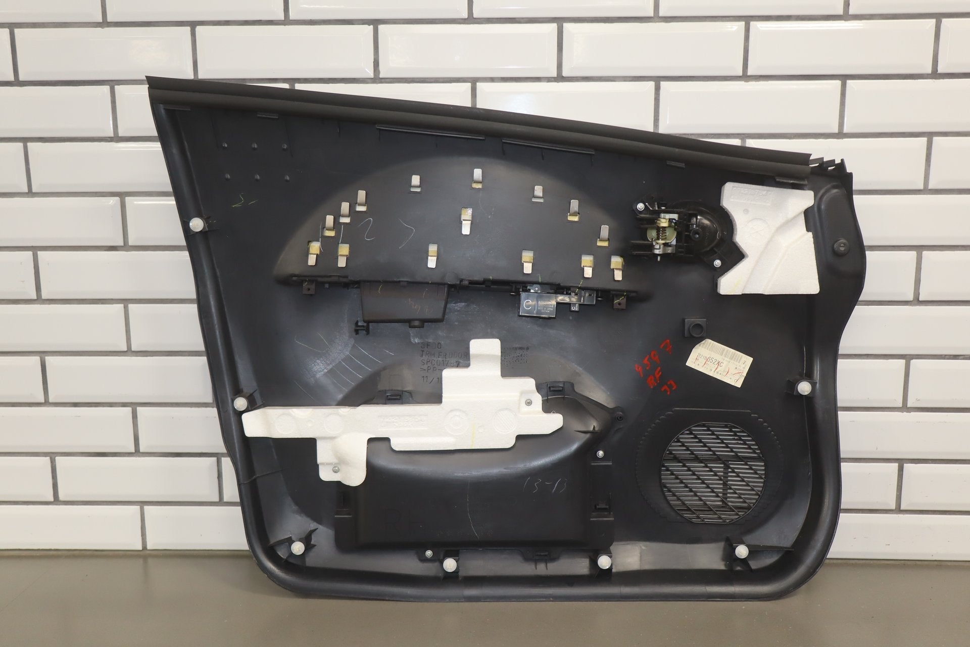 2012-2014 Mitsubishi i-MiEV SE Right Front Interior Trim Panel Brown 83P