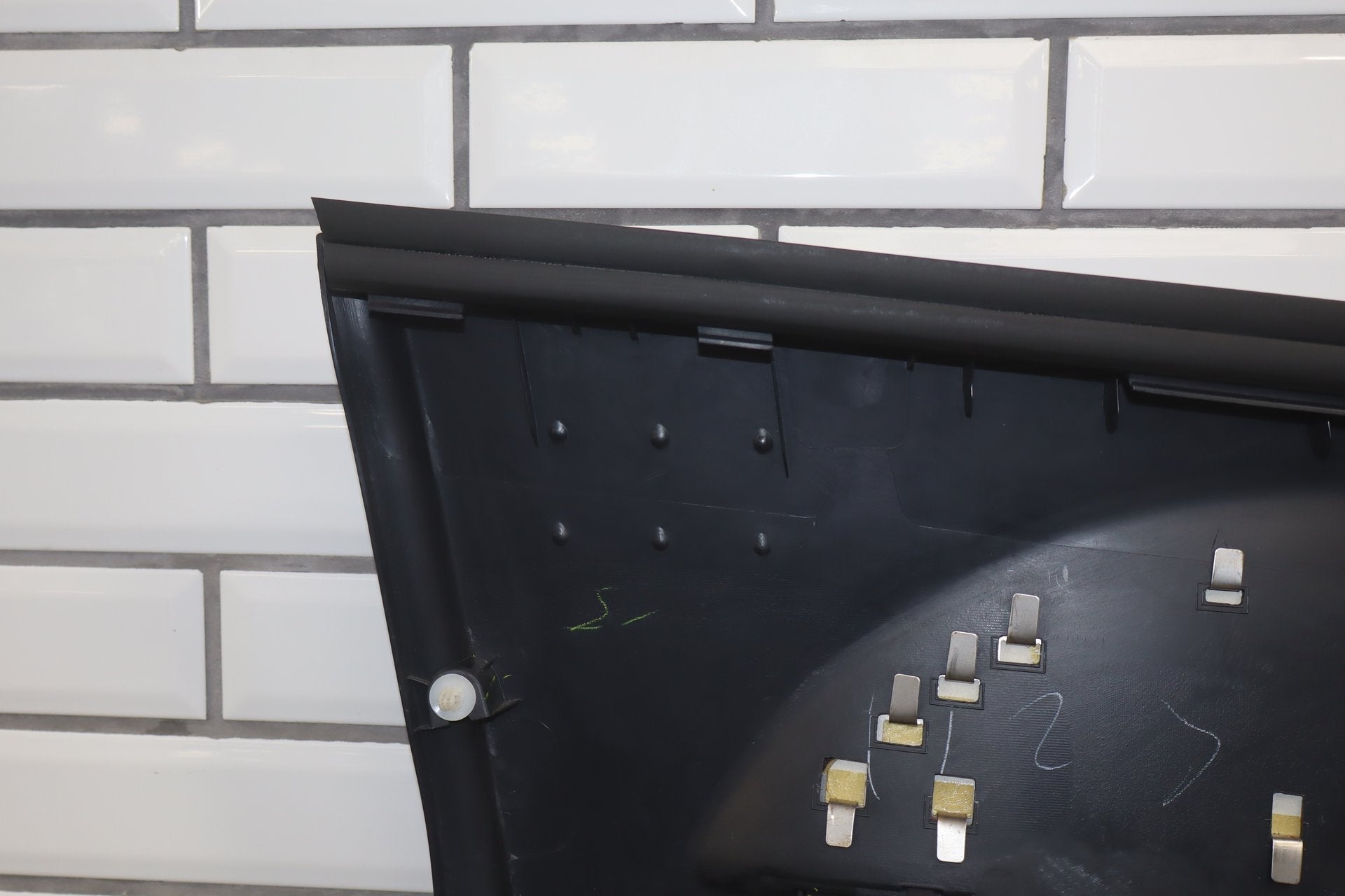 2012-2014 Mitsubishi i-MiEV SE Right Front Interior Trim Panel Brown 83P