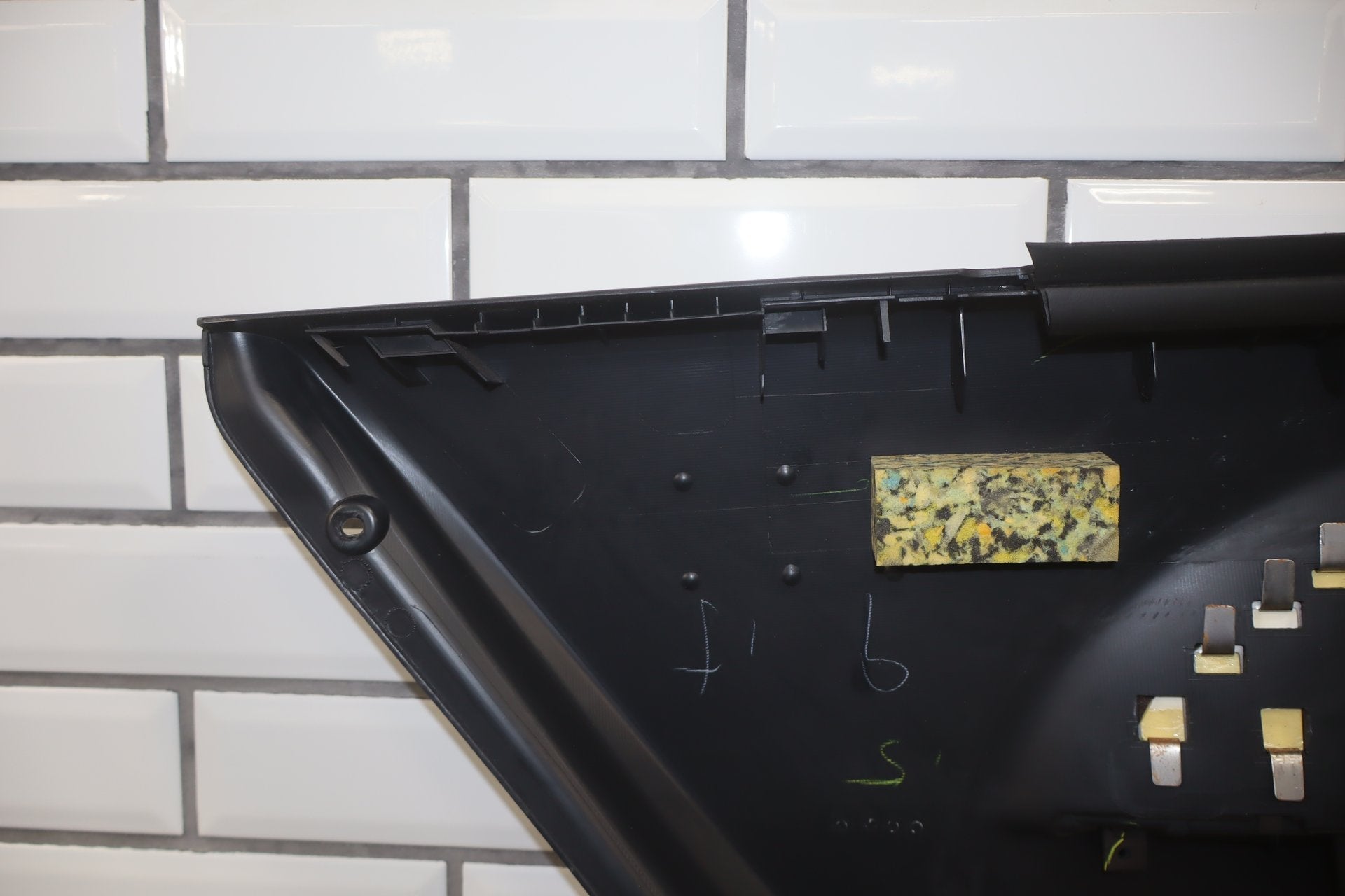 2012-2014 Mitsubishi i-MiEV SE Right Rear Door Panel Brown 83P