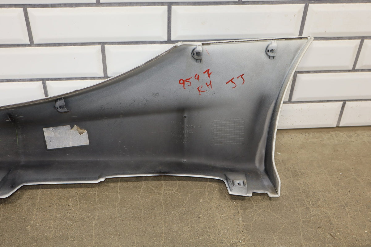 2012-2014 Mitsubishi i-MiEV SE Right Rocker Molding Diamond White Pearl Diamond White Pearl