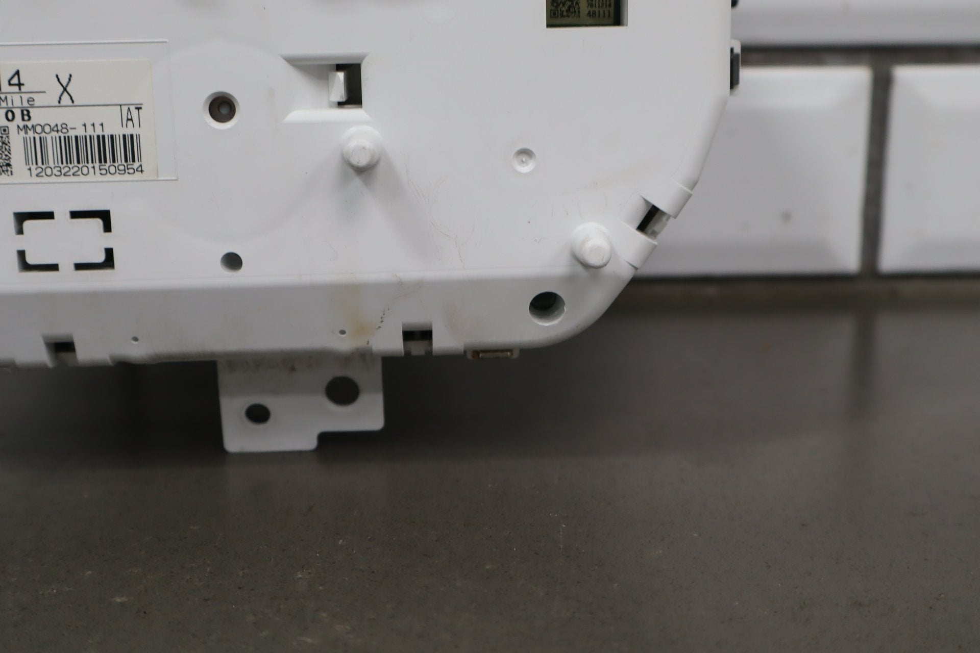 2012-2014 Mitsubishi i-MiEV SE Speedometer Miles
