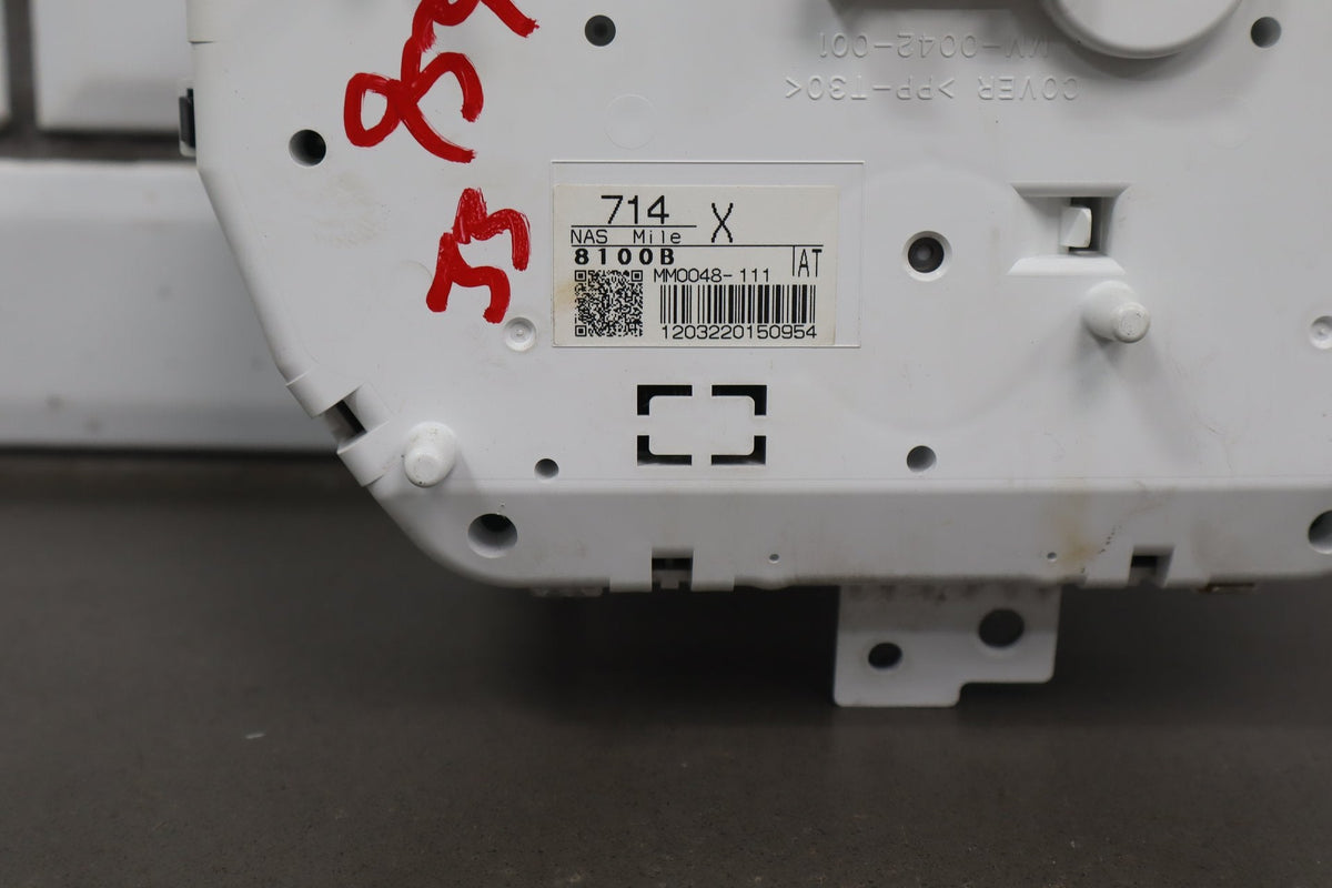 2012-2014 Mitsubishi i-MiEV SE Speedometer Miles