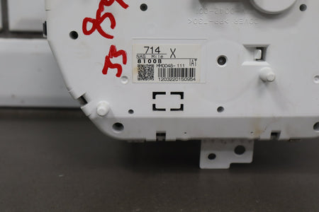 2012-2014 Mitsubishi i-MiEV SE Speedometer Miles