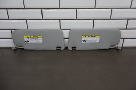 2012-2014 Mitsubishi i-MiEV SE Sun Visor Pair Left/Right Brown 83P