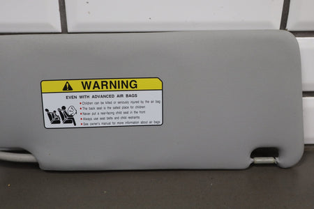 2012-2014 Mitsubishi i-MiEV SE Sun Visor Pair Left/Right Brown 83P