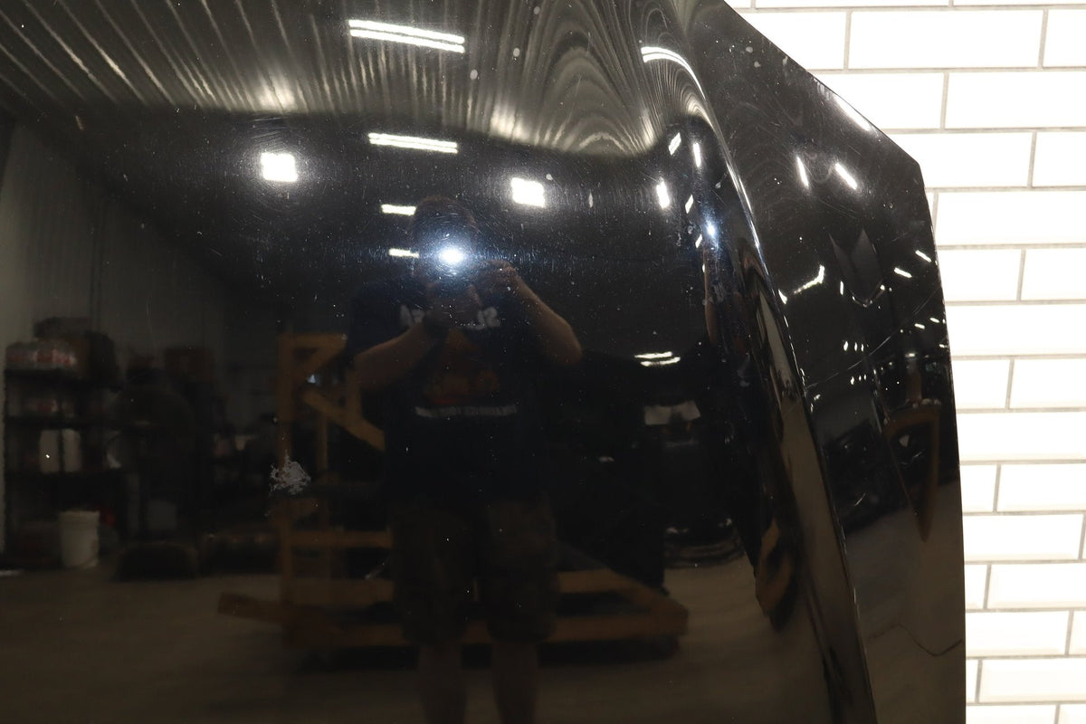 2012-2015 Tesla Model S Front Hood Bonnet Panel Black PBSB