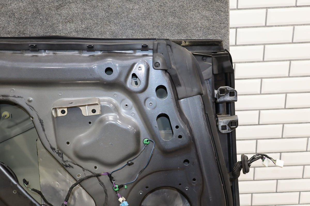 2012-2015 Tesla Model S Left Rear Door Gray Metallic PMTG