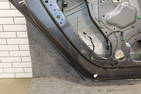 2012-2015 Tesla Model S Left Rear Door Gray Metallic PMTG