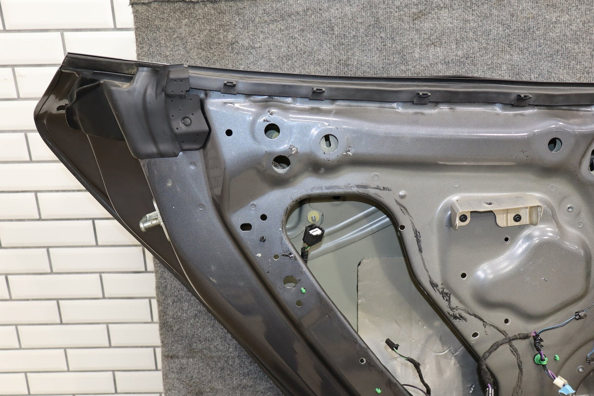 2012-2015 Tesla Model S Left Rear Door Gray Metallic PMTG
