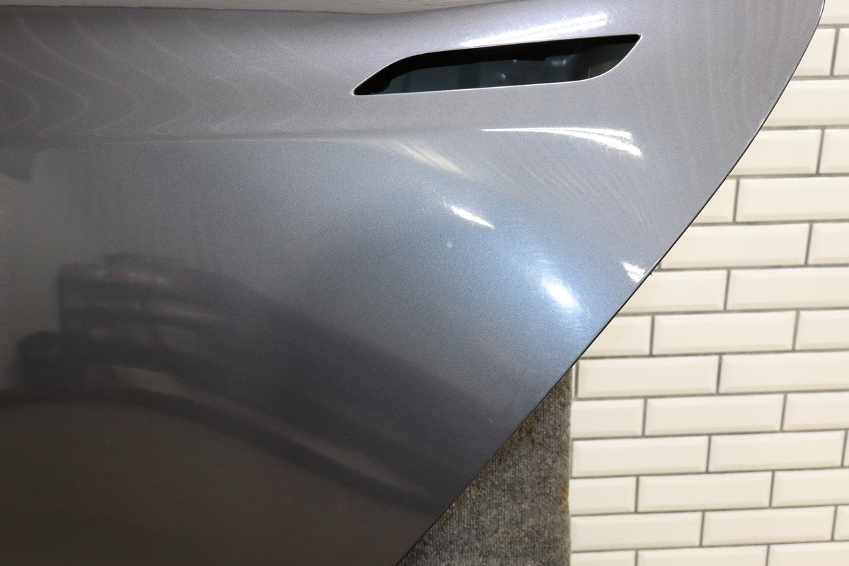 2012-2015 Tesla Model S Left Rear Door Gray Metallic PMTG