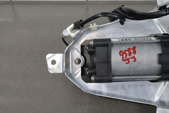 2012 - 2015 Tesla Model S MS Air Suspension Compressor Pump Unit w/ Bracket Assy