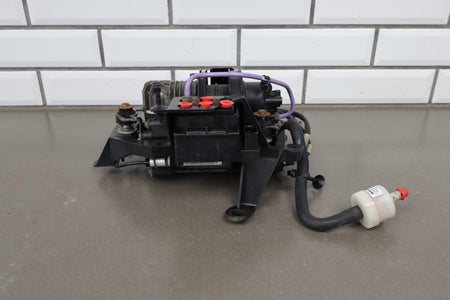 2012-2015 Tesla Model S MS Air Suspension Compressor Pump Unit w/ Bracket Assy